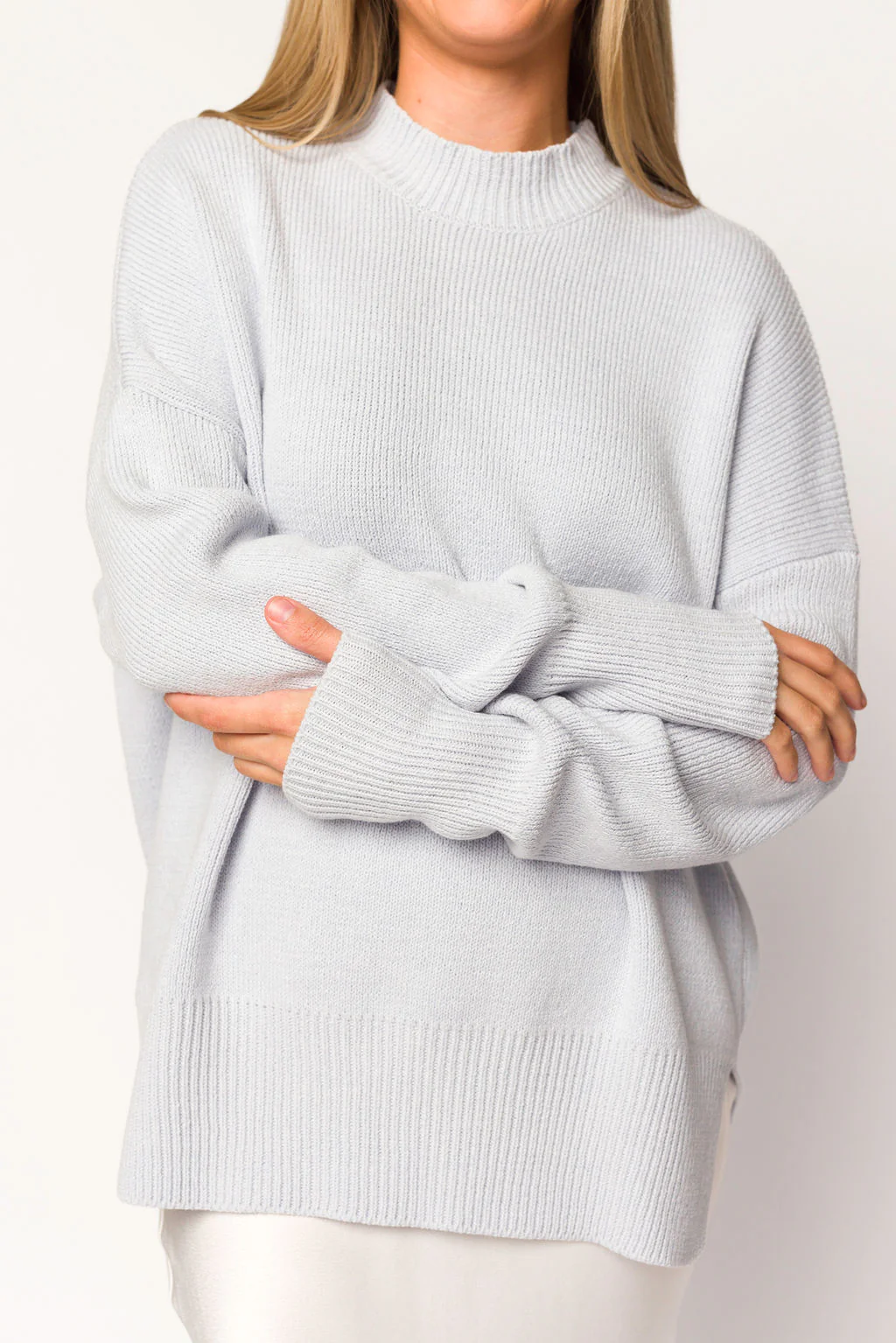 Riley Sweater in Light Blue - Directfux
