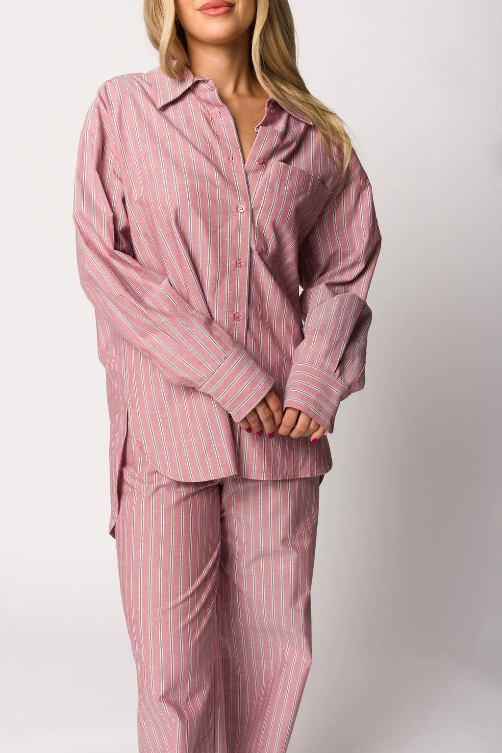 Ex-Boyfriend Shirt in Nantucket Stripe - Nursing Friendly - Directfux