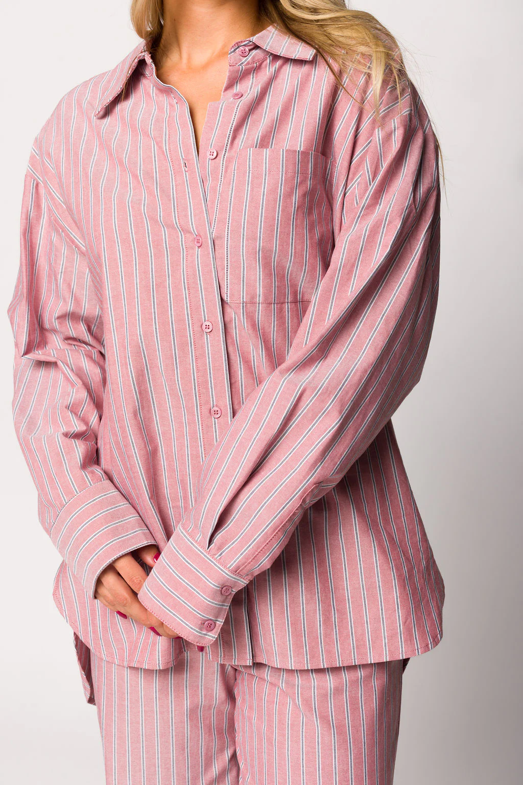 Ex-Boyfriend Shirt in Nantucket Stripe - Nursing Friendly - Directfux