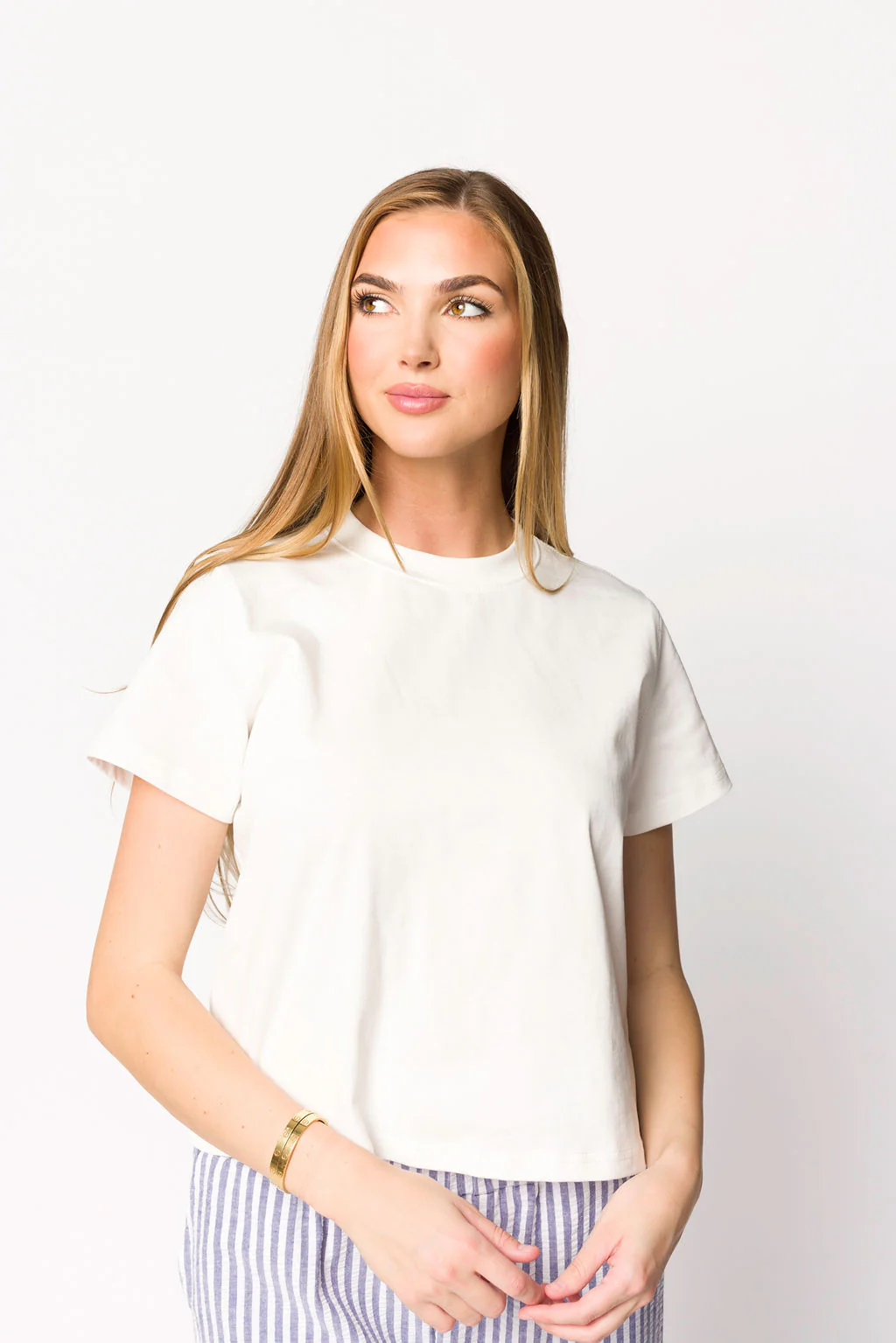 The Lanie Top in White - Directfux