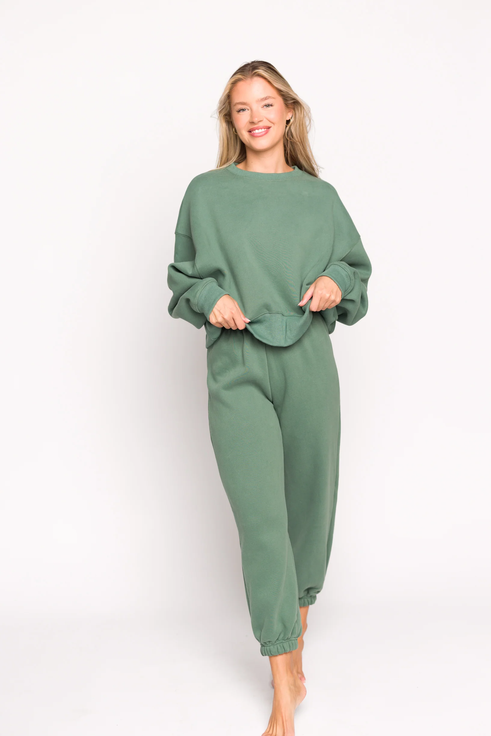 Comfy Cozy Sweatshirt in Pine (Sold Separately) - Directfux