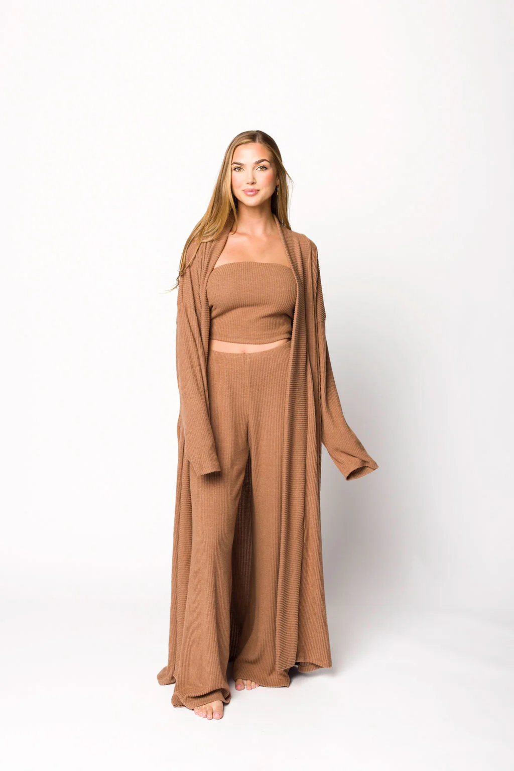 Yacht Club 3 Piece Tube Top Set in Sedona - Directfux